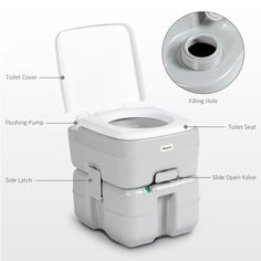 20L Portable Camping Toilet