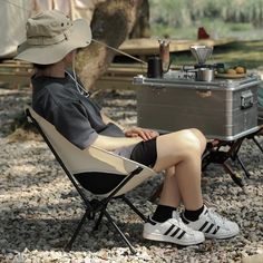 Camping folding chairs