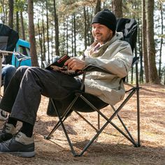 Camping folding chairs